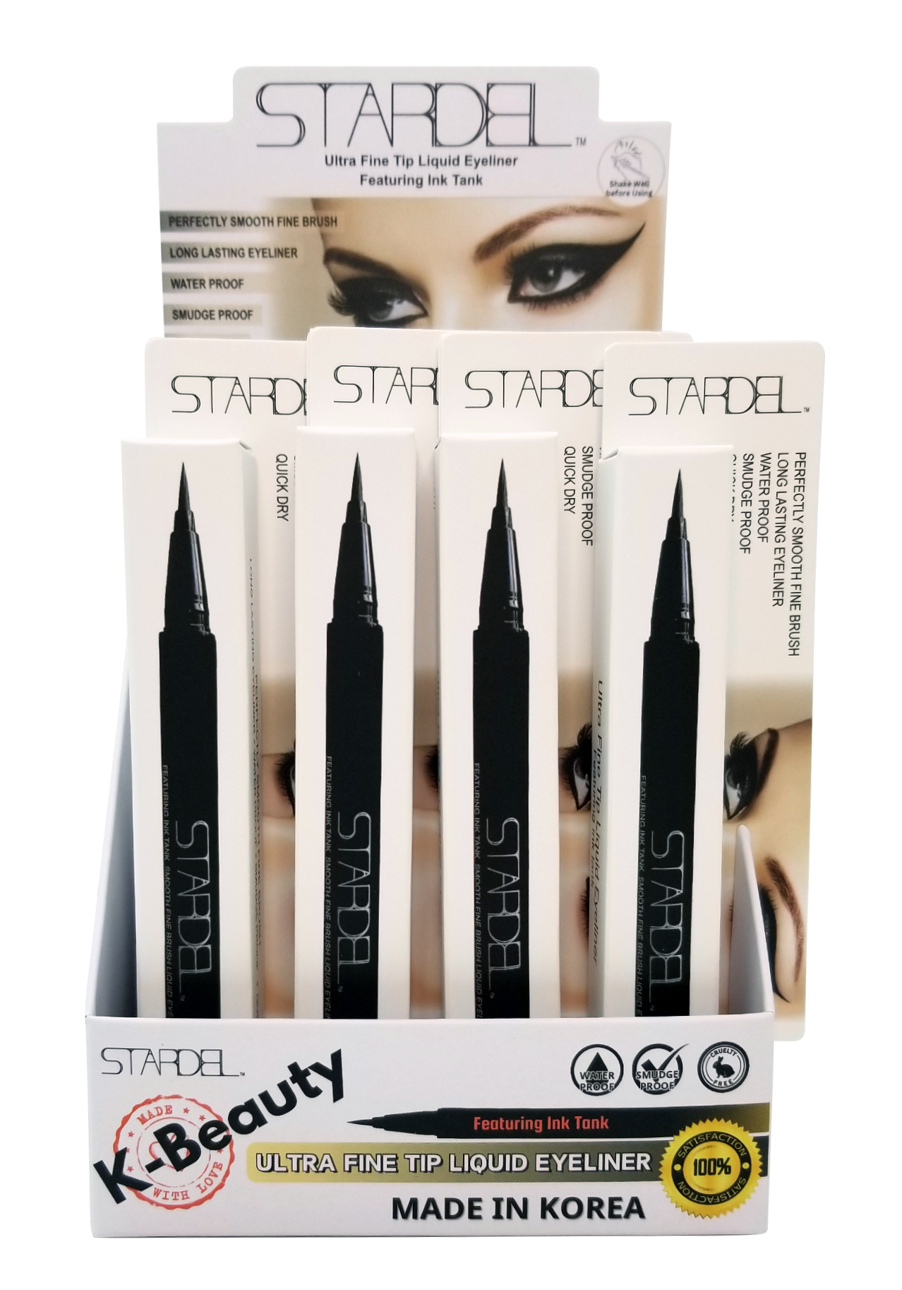 STARDEL Fine Brush LIQUID EYELINER (1 pc)