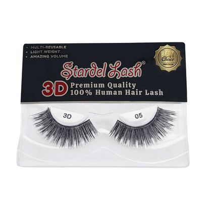 3D Human Primium Human Lashes - #3DP-05