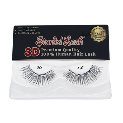 3D Human Primium Human Lashes - #3DP-107