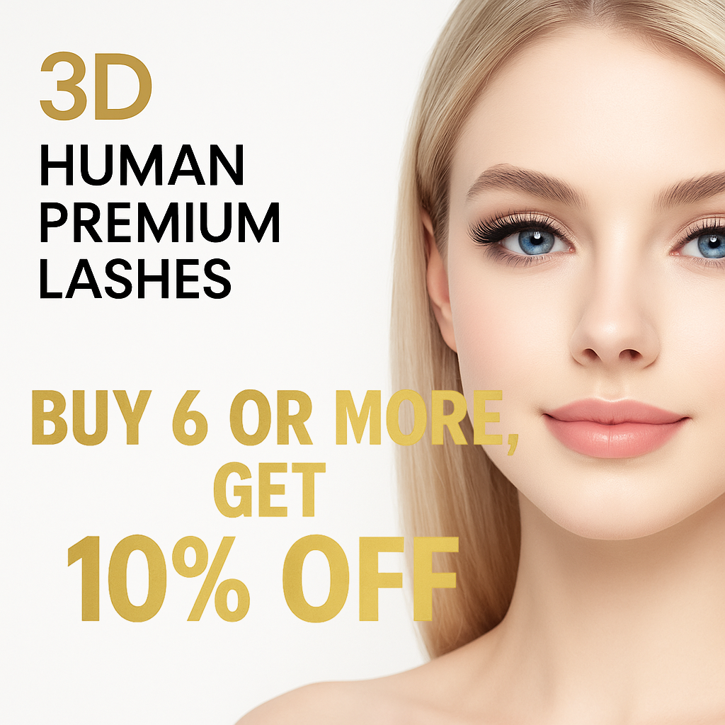 3D Human Primium Human Lashes - #3DP-05