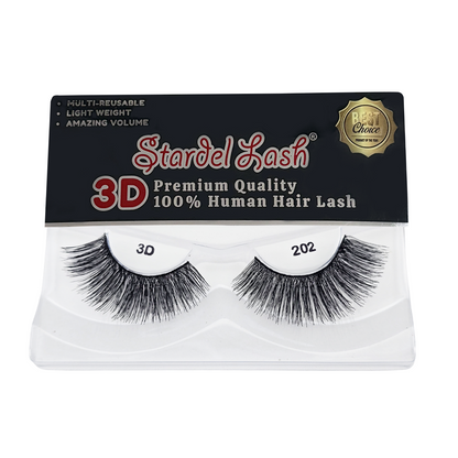 3D Human Primium Human Lashes - #3DP-202