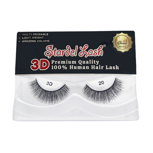 3D Human Primium Human Lashes - #3DP-20