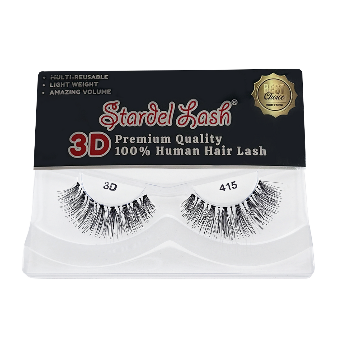 3D Human Primium Human Lashes - #3DP-415