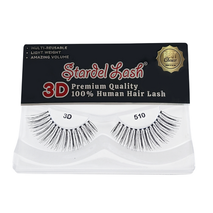 3D Human Primium Human Lashes - #3DP-510