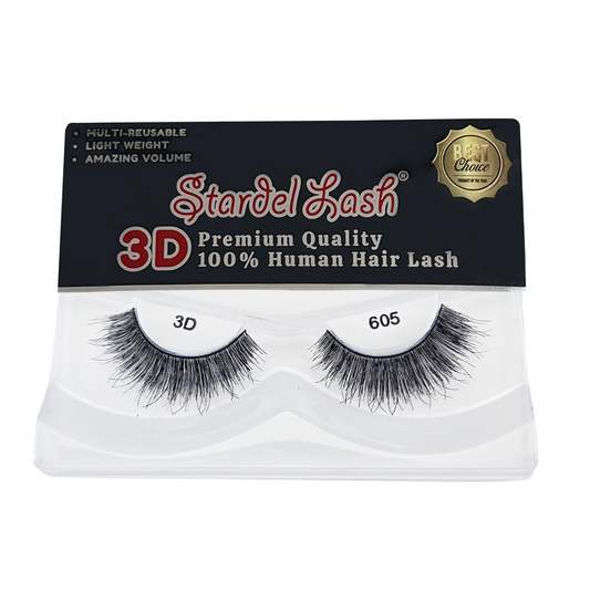 3D Human Primium Human Lashes - #3DP-605
