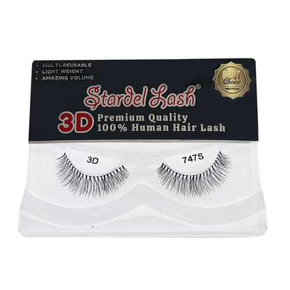 3D Human Primium Human Lashes - #3DP-747S