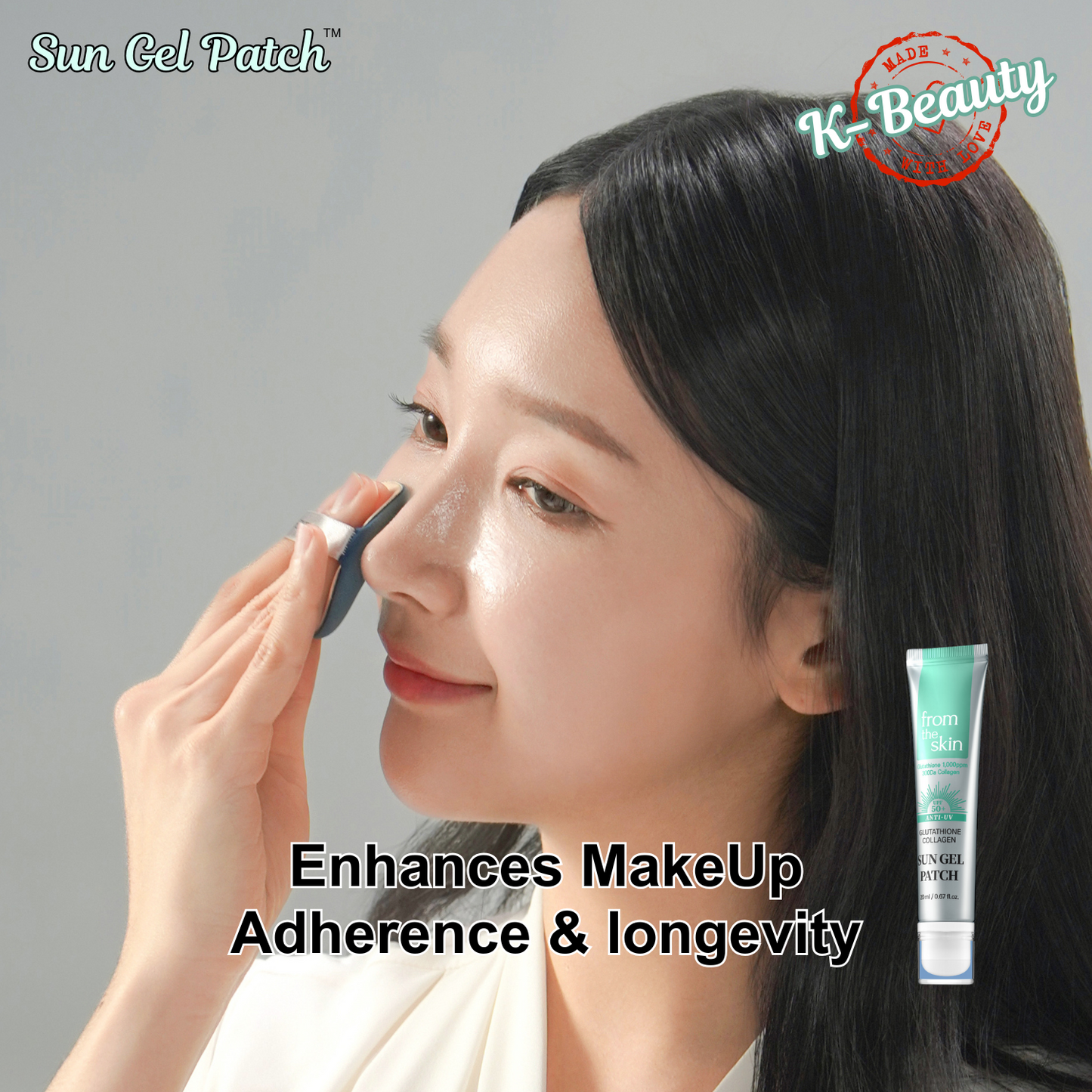 Glutathione Collagen SUN GEL PATCH – Buy 5 Get 1 Free (6-Pack)