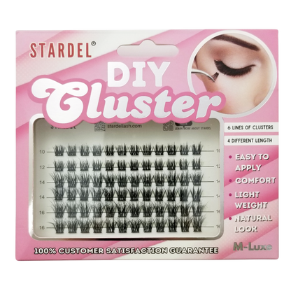 STARDEL_M-LUXE, DIY-CLUSTER (4 DIFFERENT LENGTH, 6 ROW)