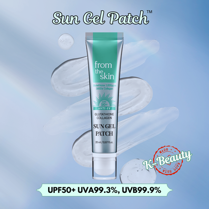 Glutathione Collagen SUN GEL PATCH – Buy 5 Get 1 Free (6-Pack)