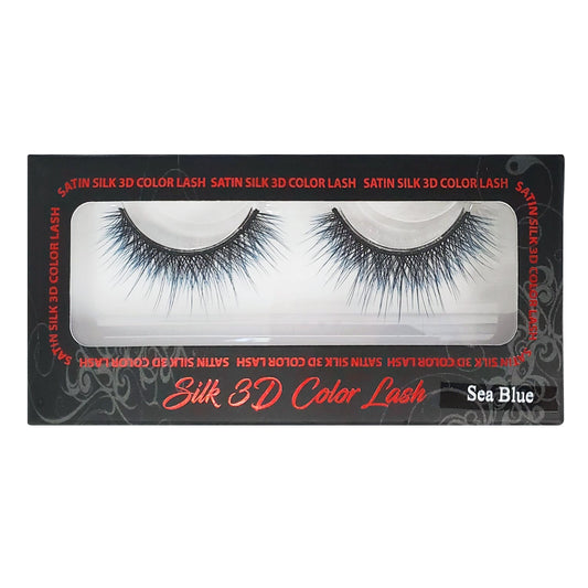 Sea Blue - 3D Silk Color Lash