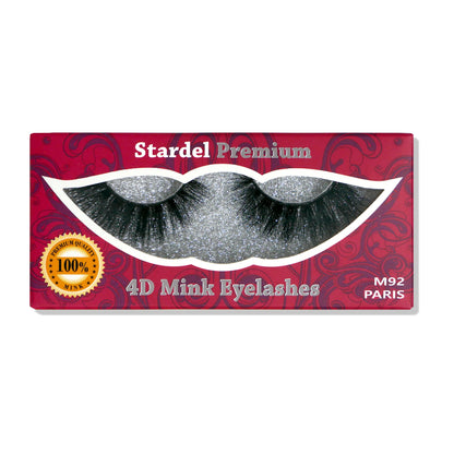 #M92-PARIS-STARDEL 4D Premium Mink Lash