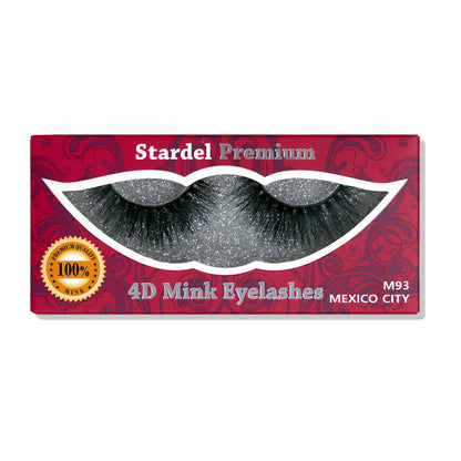 #M93 MEXICO CITY - STARDEL 4D PREMIUM MINK LASH